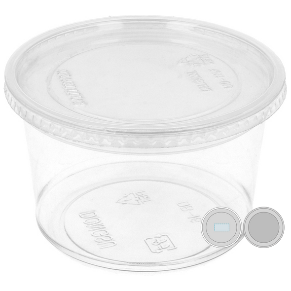 Terrine with PET Transparent Lid